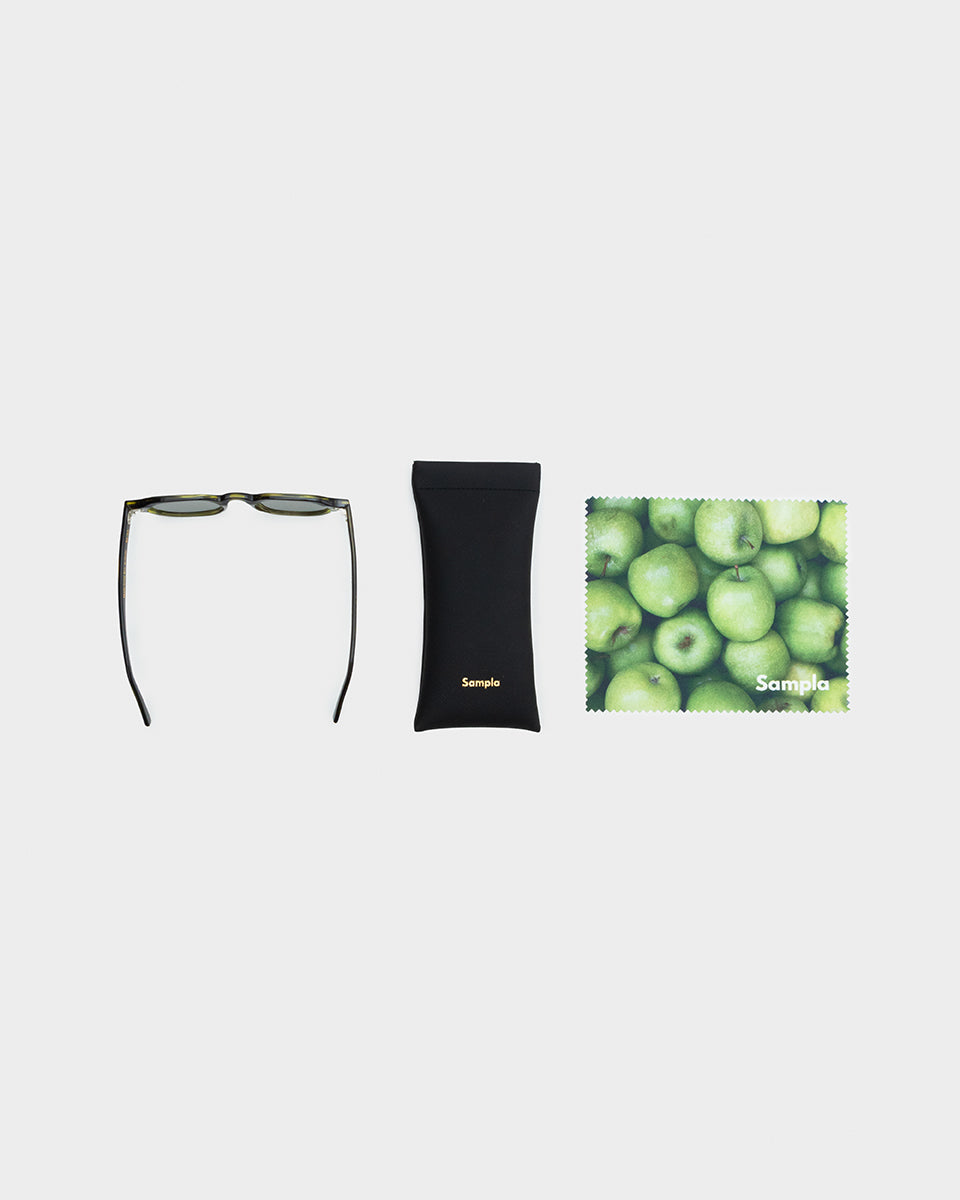 Forest Green Bio Acetate Sunglasses